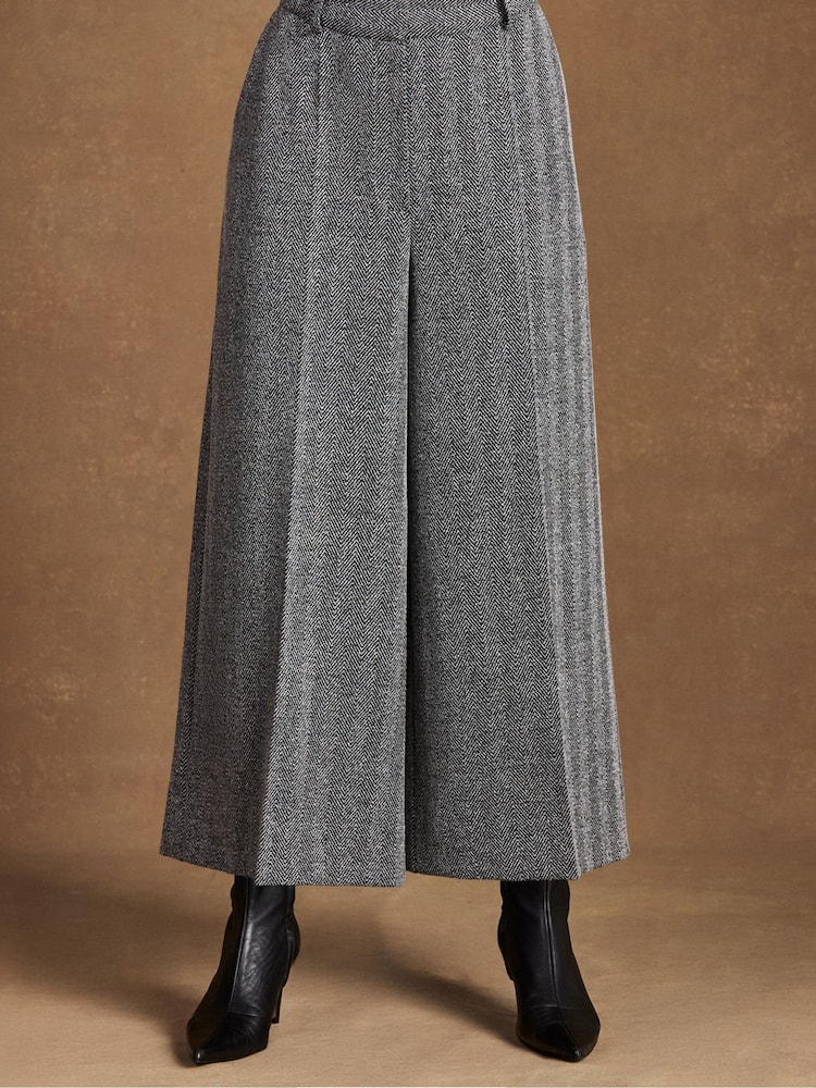 Ro&Zo Herringbone Culottes - صورة 1 من 5 Ro&Zo Herringbone Culottes - صورة 1 من 5