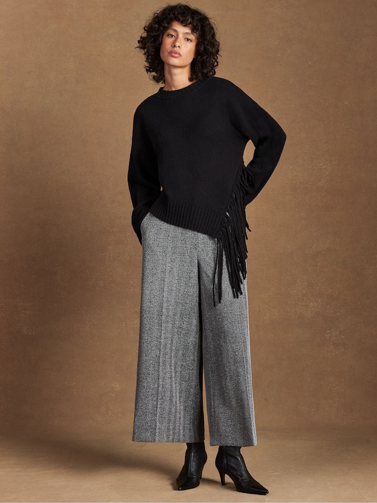 Ro&Zo Herringbone Culottes - صورة 2 من 5 Ro&Zo Herringbone Culottes - صورة 2 من 5