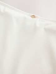 Cream/Pink Sequin Embellished High Leg Bikini Bottoms - Image 9 of 9