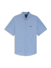 BOSS Sky Blue Motion Regular Fit Short Sleeve T-Shirt - Image 1 of 1