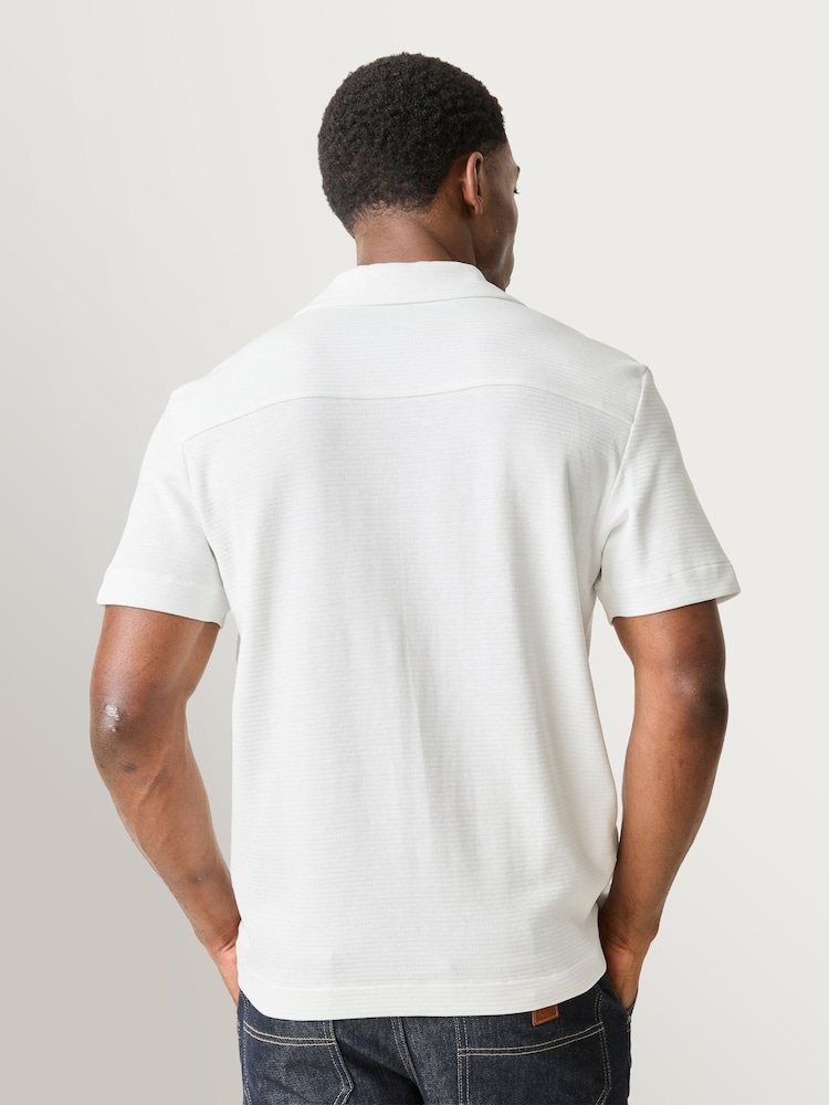 BOSS White Pasini Regular Fit Shirt - Image 2 of 5 BOSS White Pasini Regular Fit Shirt - Image 2 of 5