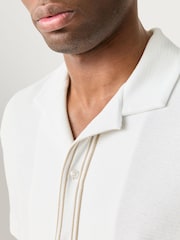 BOSS White Pasini Regular Fit Shirt - Image 4 of 5