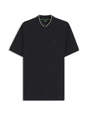BOSS Blue Regular-Fit Logo Polo Shirt - Image 1 of 1