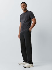 BOSS Blue Regular-Fit Logo Polo Shirt - Image 2 of 5