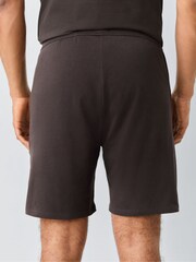 BOSS Brown Unique Logo Shorts - Image 4 of 6