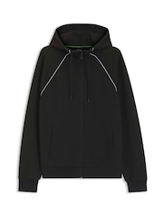 BOSS Black Relaxed Fit Logo Zip Through Sweat Top - Image 2 of 2