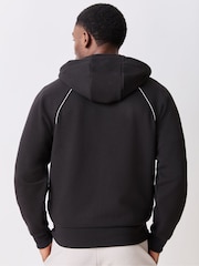 BOSS Black Relaxed Fit Logo Zip Through Sweat Top - Image 5 of 7