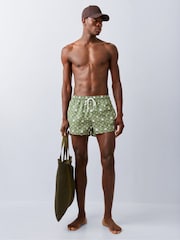 BOSS Green Cala Printed Logo Swim Shorts - Image 1 of 7