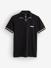 BOSS Black Trophy Collar Regular Fit Polo Shirt - Image 1 of 1