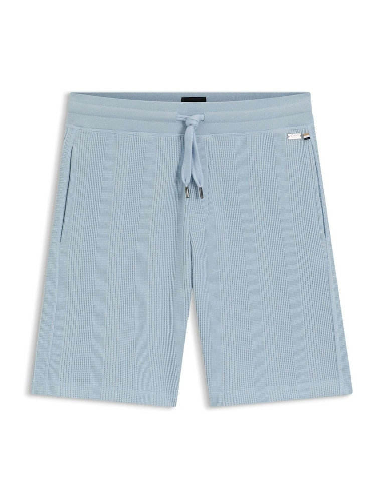 BOSS Regular-Fit Texturierte Shorts - Bild 1 von 1