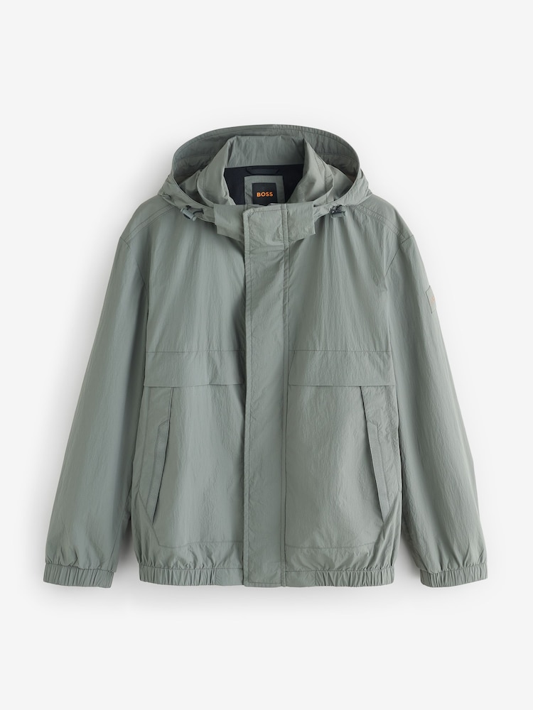 BOSS Oberle Pocket Detail Hooded Jacket - صورة 1 من 1