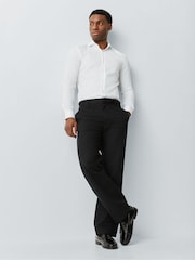 BOSS White Hank Stretch Shirt - Image 2 of 6