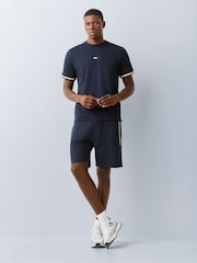 BOSS Blue Iconic Logo T-Shirt - Image 2 of 5