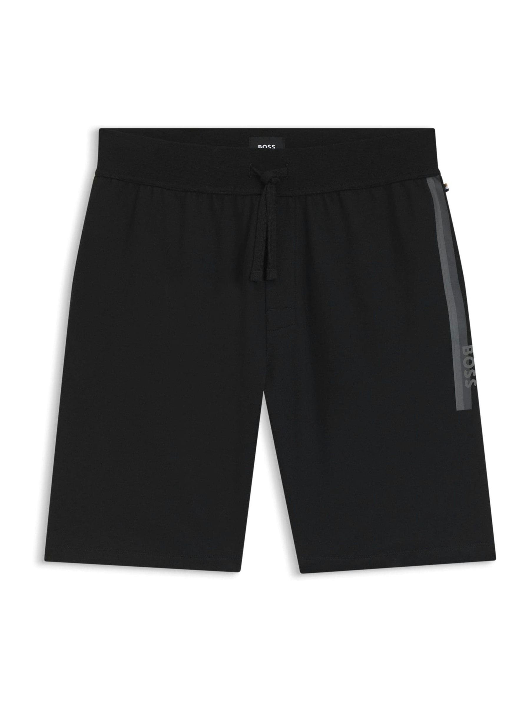 BOSS ブラック ショートパンツ Next：日本 ブラック クローム - BOSS オーセンティック ロゴ ショート