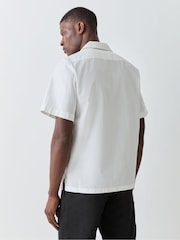 BOSS White Rayer Relaxed Fit Shirt - Image 3 of 6