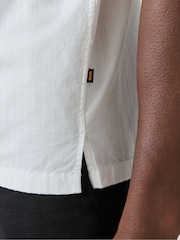 BOSS White Rayer Relaxed Fit Shirt - Image 5 of 6
