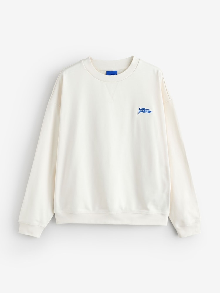 HUGO Nohatoch Sweatshirt aus Jersey mit grafischem Logo-Design - Bild 1 von 1