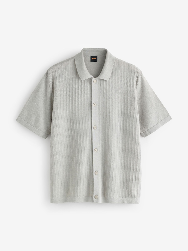 BOSS Amicino Knitted Shirt - תמונה 1 מתוך 1