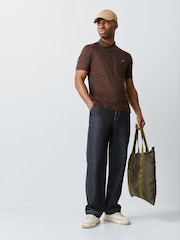 BOSS Brown Parris Logo Polo Shirt - Image 2 of 6