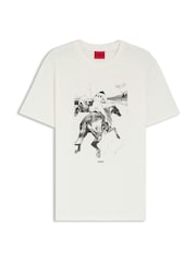 HUGO Duhorse Graphic Logo T-Shirt - صورة 1 من 1