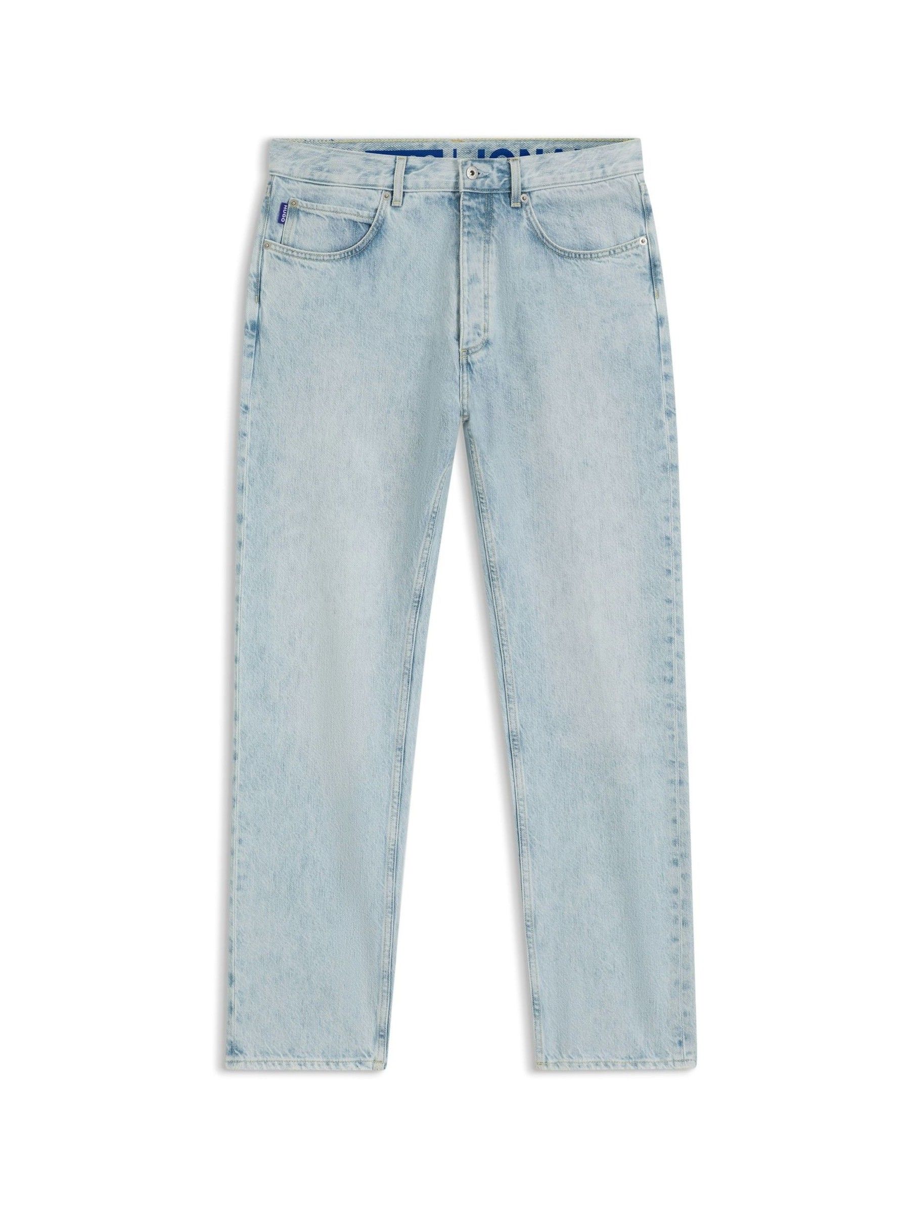 Buy HUGO Blue Jonah Straight Leg Denim Jeans from Next USA