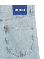 HUGO Blue Jonah Straight Leg Denim Jeans - Image 2 of 2