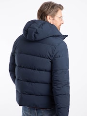Weird Fish Blue Calderwood Heavyweight Padded Jacket - Image 3 of 8