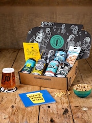 QWERTY Beer Box Thank You Pale Ale & IPA Beer Gift - Image 1 of 4