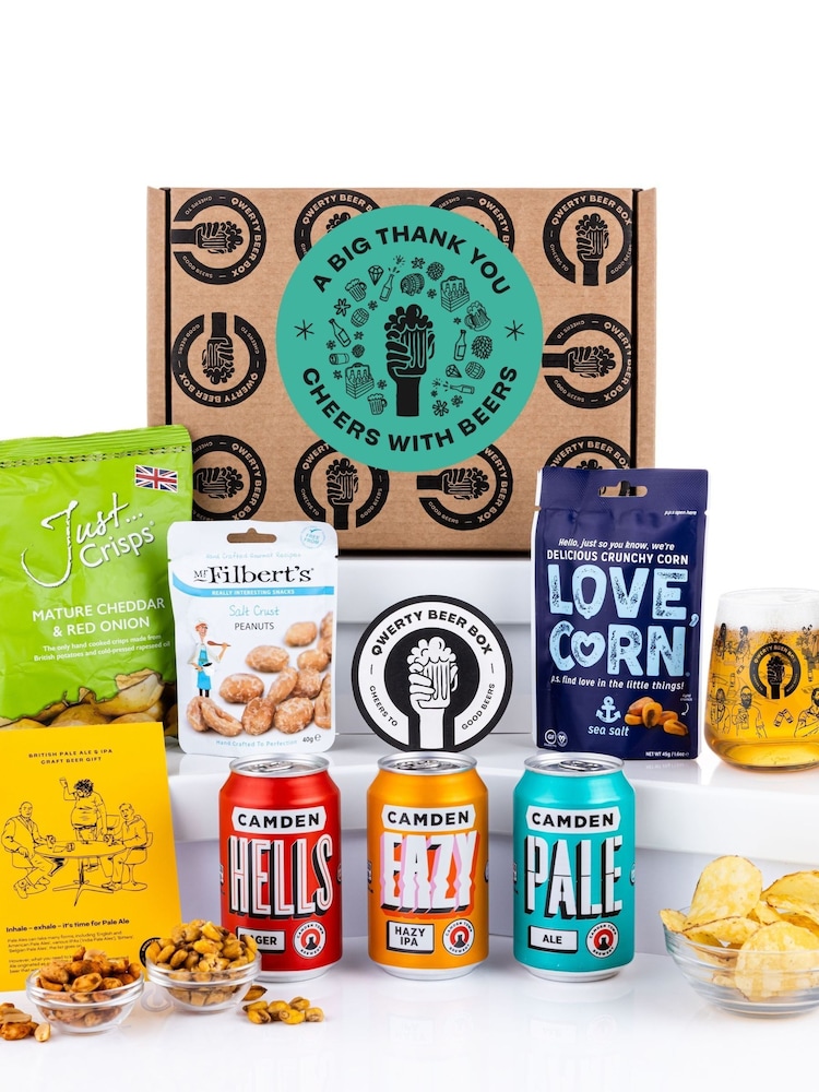 QWERTY Beer Box The Perfect Craft Beer & Snack Gift - Image 2 of 4