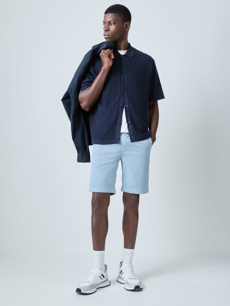 BOSS Blue Slim Fit Chino Shorts - Image 2 of 5
