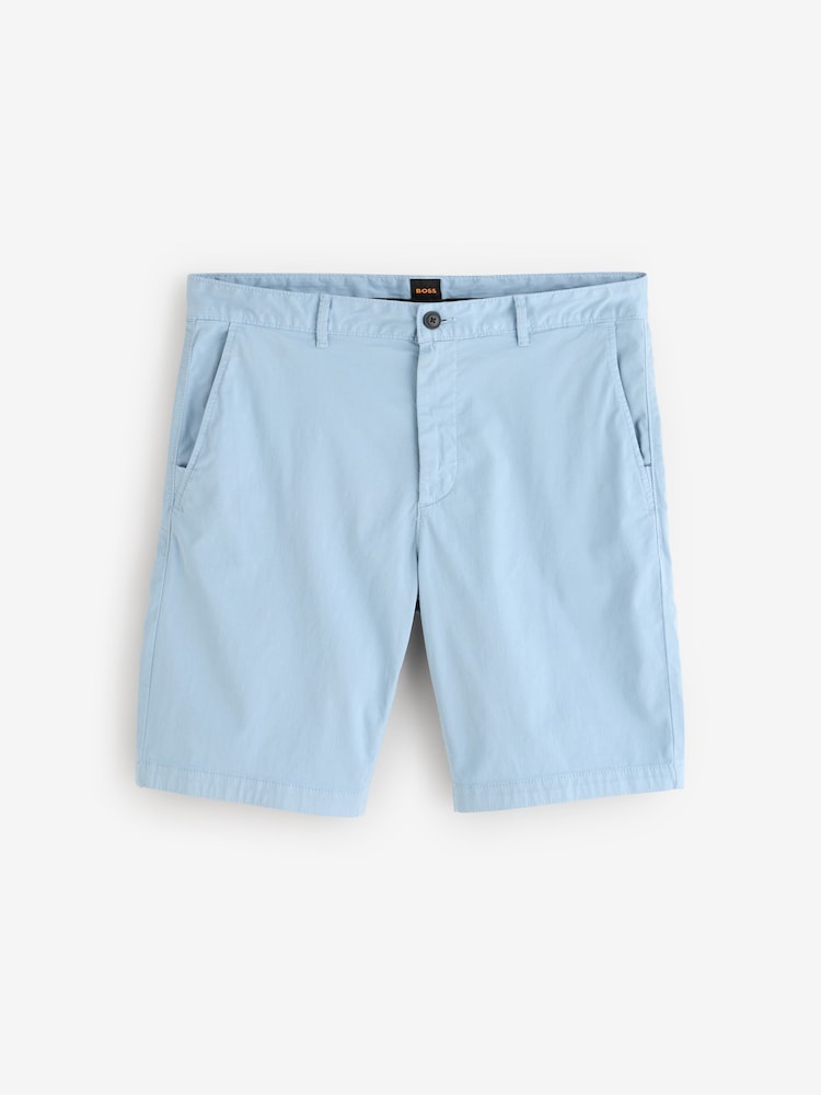 BOSS Blue Slim Fit Chino Shorts - Image 5 of 5