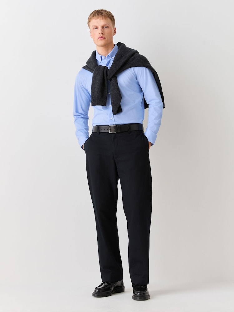 BOSS Blue Joe Regular-Fit Stretch Shirt - Image 2 of 5