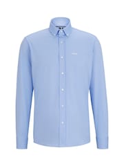 BOSS Blue Joe Regular-Fit Stretch Shirt - Image 5 of 5