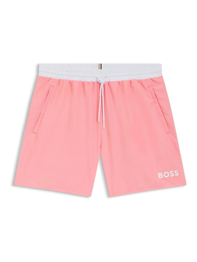 Roz - Pantaloni scurți de baie BOSS Starfish Quick Dry - Imaginea 6 din 6