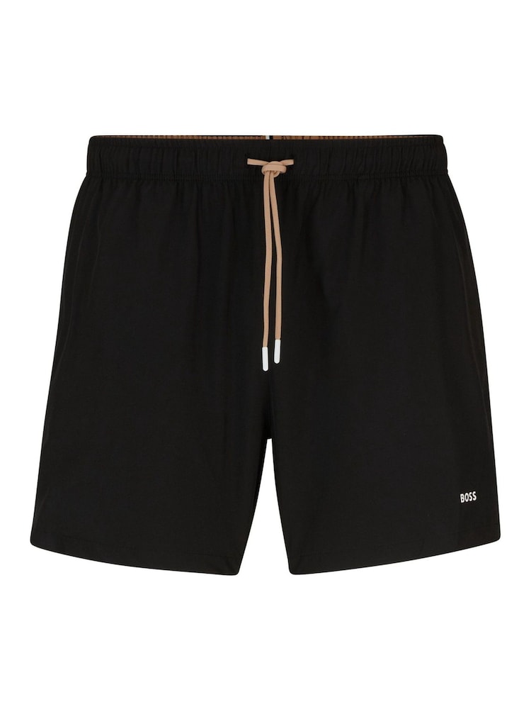 BOSS Black Tio Logo Swim Shorts - Image 4 of 4 BOSS Black Tio Logo Swim Shorts - Image 4 of 4