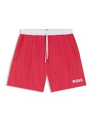 BOSS Teal Starfish Quick Dry Swim Shorts - Image 1 of 1
