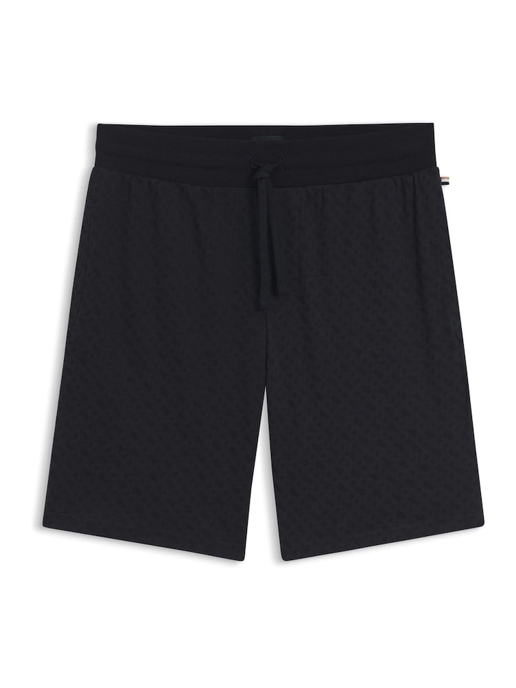 BOSS Blue Relaxed Fit Logo Shorts - Image 1 of 2 BOSS Blue Relaxed Fit Logo Shorts - Image 1 of 2