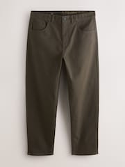 Brown Relaxed Tapered Fit Classic Stretch Jeans - Image 7 of 11