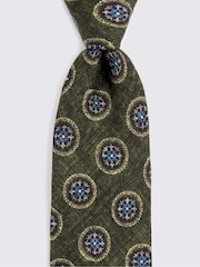Bottinelli Wool Medallion Light Tie - Image 2 of 3