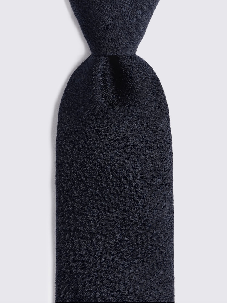 MOSS Silk Wool Tie - 2суретінің 2 суреті