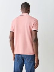Світло-рожевий - BOSS Сорочка-поло з коміром Paddy - Image 3 of 5
