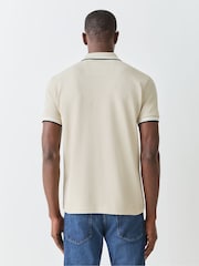 Bright Cream - BOSS Сорочка-поло з коміром Paddy - Image 3 of 5