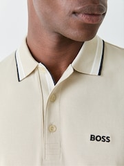 Bright Cream - BOSS Сорочка-поло з коміром Paddy - Image 4 of 5