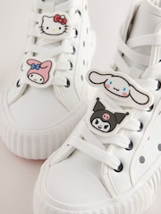 White Hello Kitty & Friends High Top Trainers - Image 4 of 5