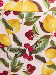 Friends Like These Yellow Lemon Triangle Underband Tie High Waisted Bikini - Image 3 of 6
