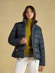 Granatowy - Paddock Showerproof Padded Coat - Obraz 5 z 9