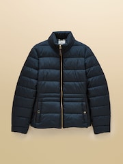 Granatowy - Paddock Showerproof Padded Coat - Obraz 9 z 9