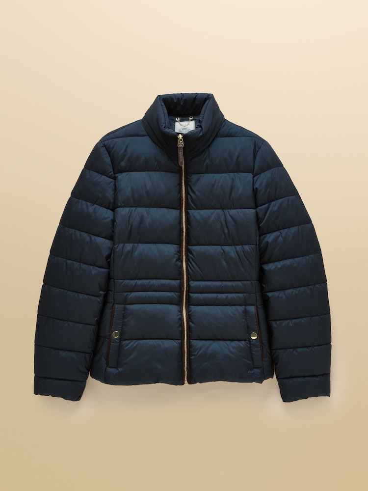 Granatowy - Paddock Showerproof Padded Coat - Obraz 9 z 9 Granatowy - Paddock Showerproof Padded Coat - Obraz 9 z 9