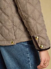Harrogate Check Diamond Quilted Jacket - Image 10 of 12