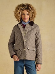 Harrogate Check Diamond Quilted Jacket - Image 3 of 12